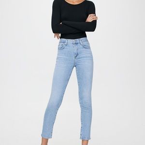 🆕 AGOLDE Toni Mid-rise Straight-leg Organic Jeans